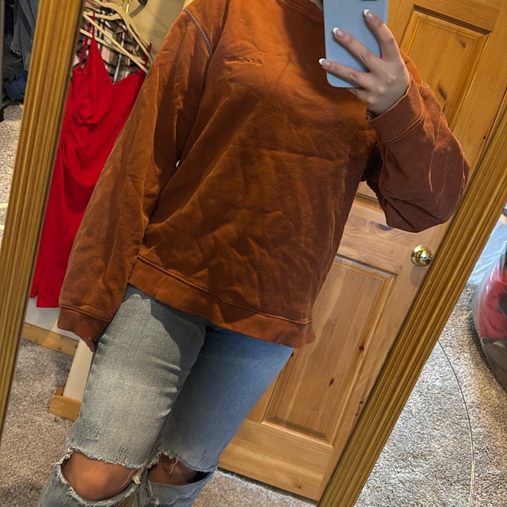 Columbia Burnt Orange Crewneck